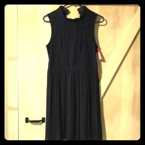 Cute Navy Blue Dress